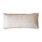 Hello Honey® 36" Pink, Yellow & Cream Wool Shag Lumbar Pillow